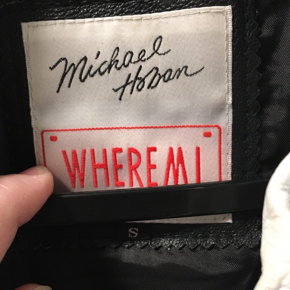 Vintage leather bomber jacket-Men’s SMALL - Picture 5 of 8